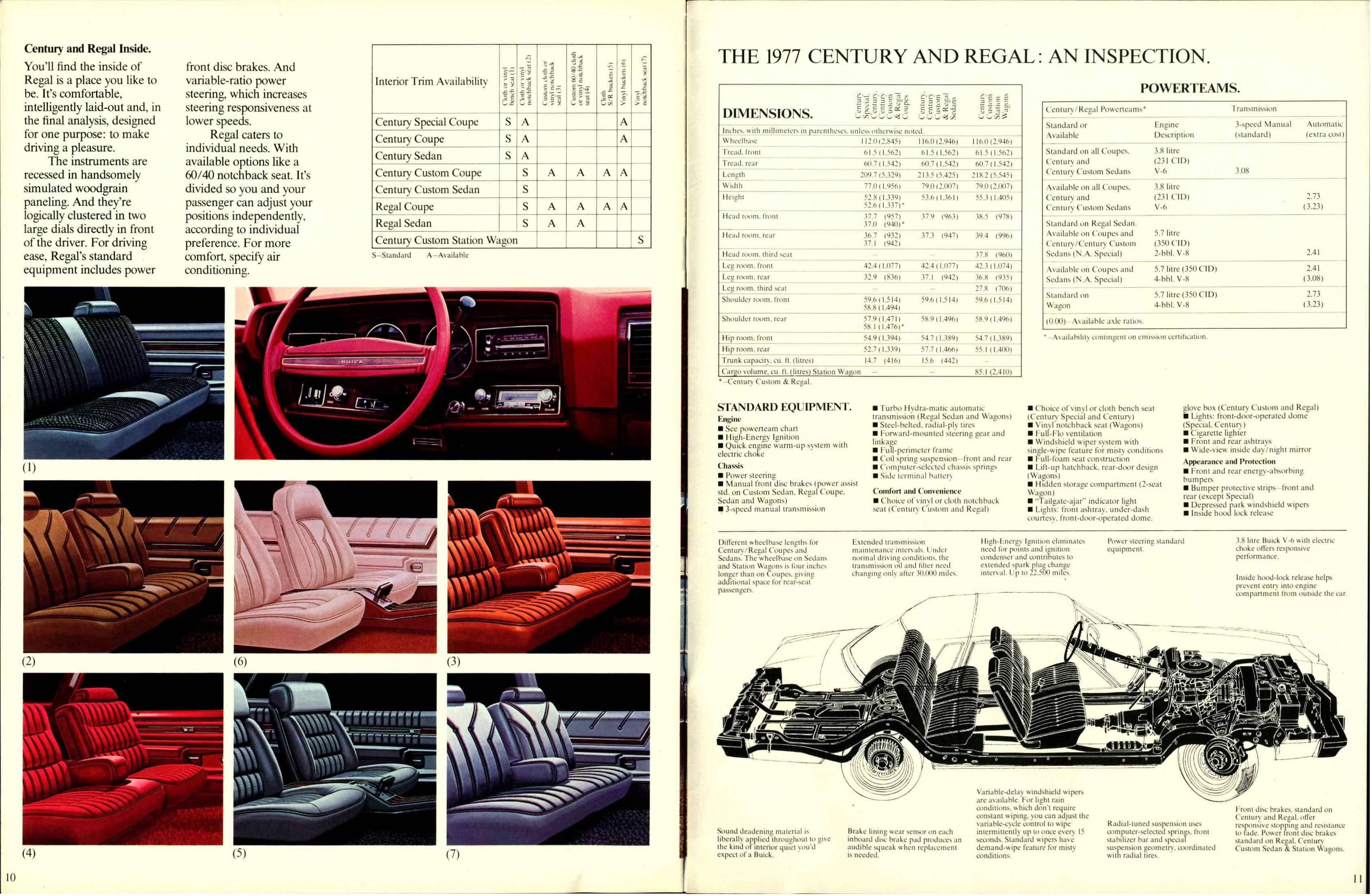 1977 Buick Century & Regal Canada 10-11