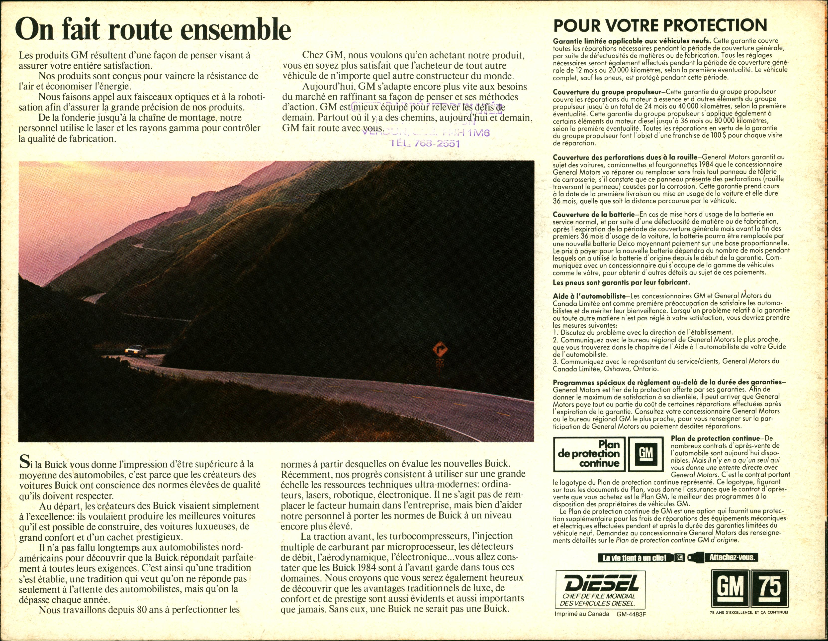 1984 Buick Electra Canada French Brochure 06