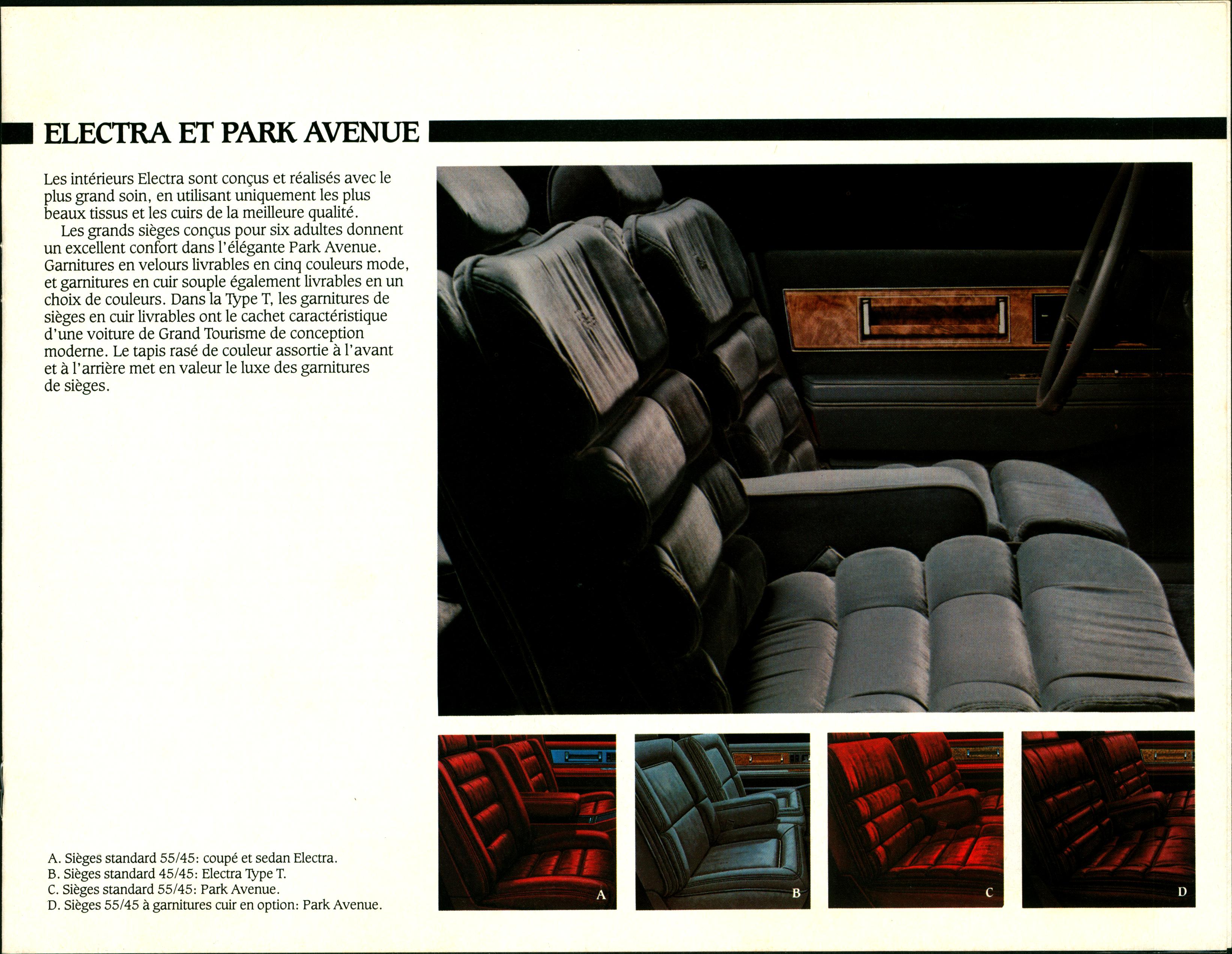 1986 Buick Electra Canada French Brochure 05