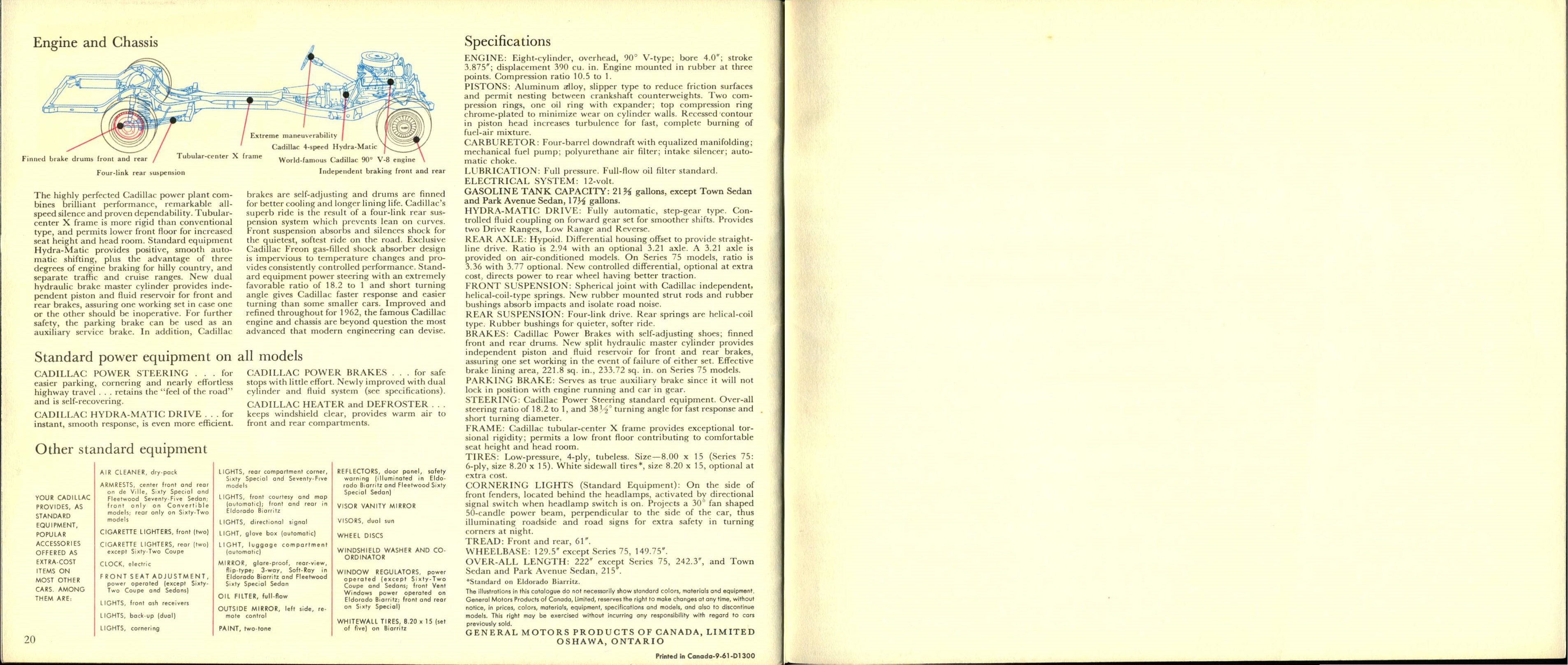1962 Cadillac Brochure (Cdn)  20-21