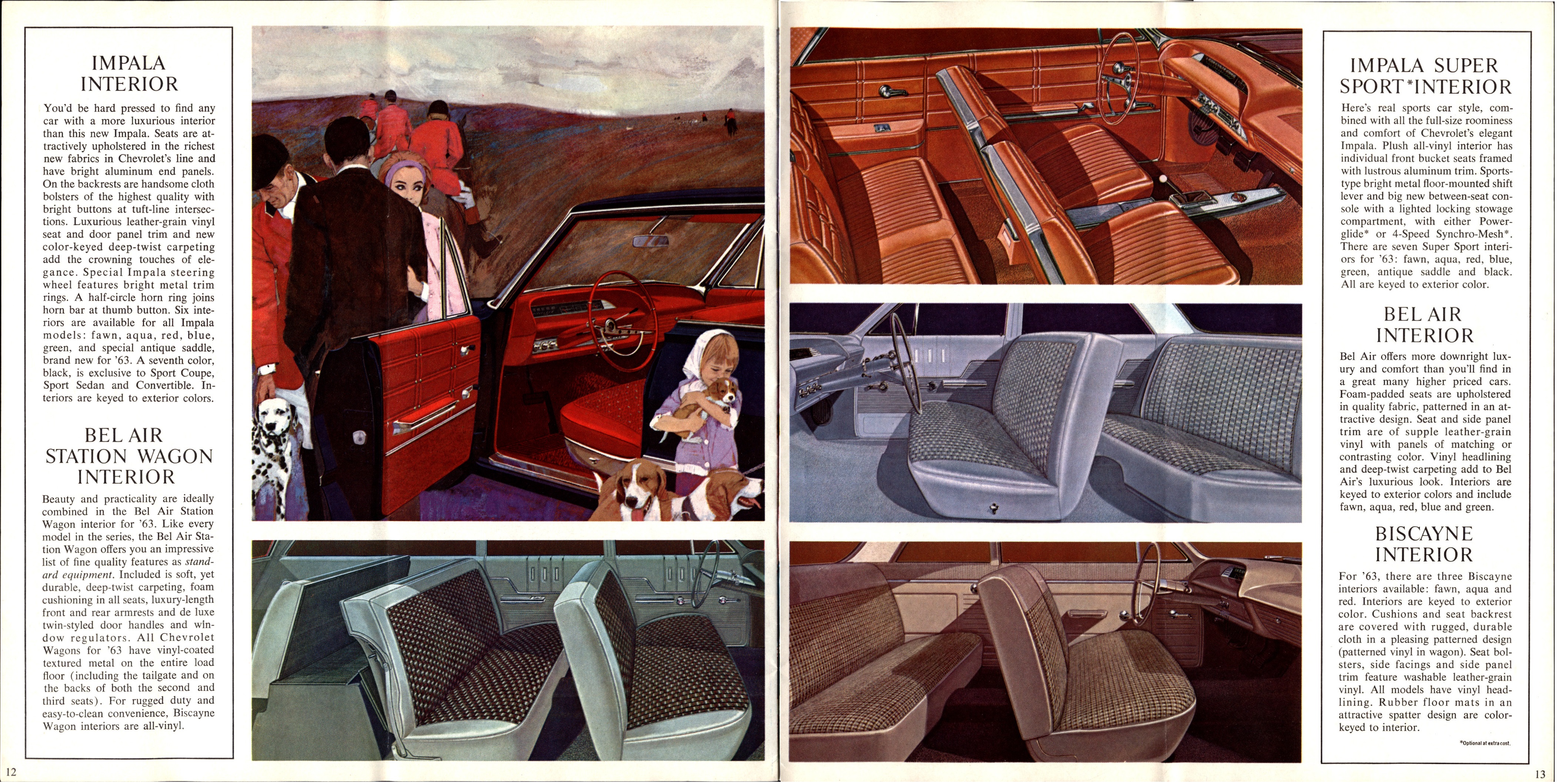 1963 Chevrolet Full Size Brochure Canada 12-13