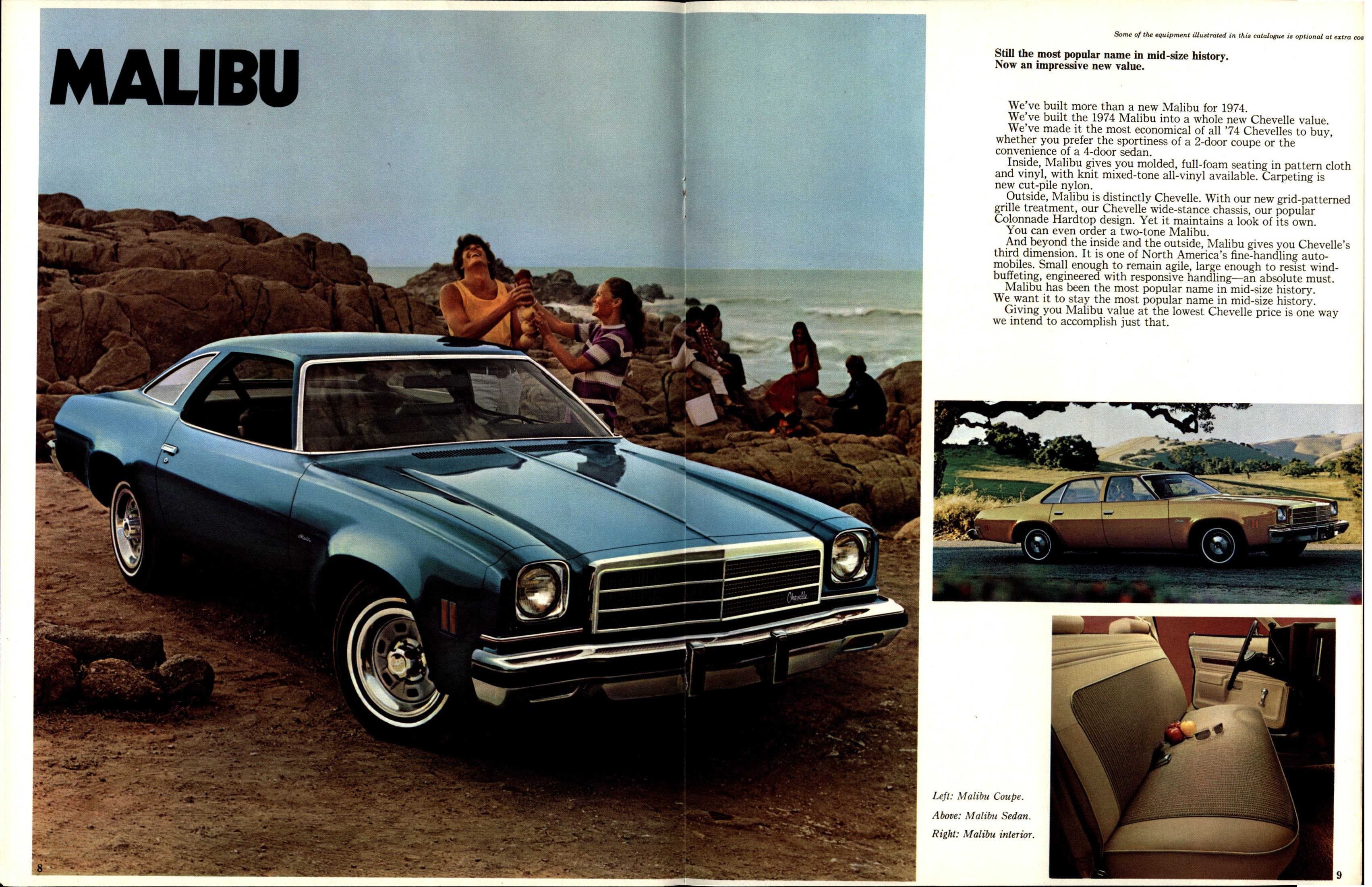 1974 Chevrolet Chevelle Brochure  (Cdn) 08-09