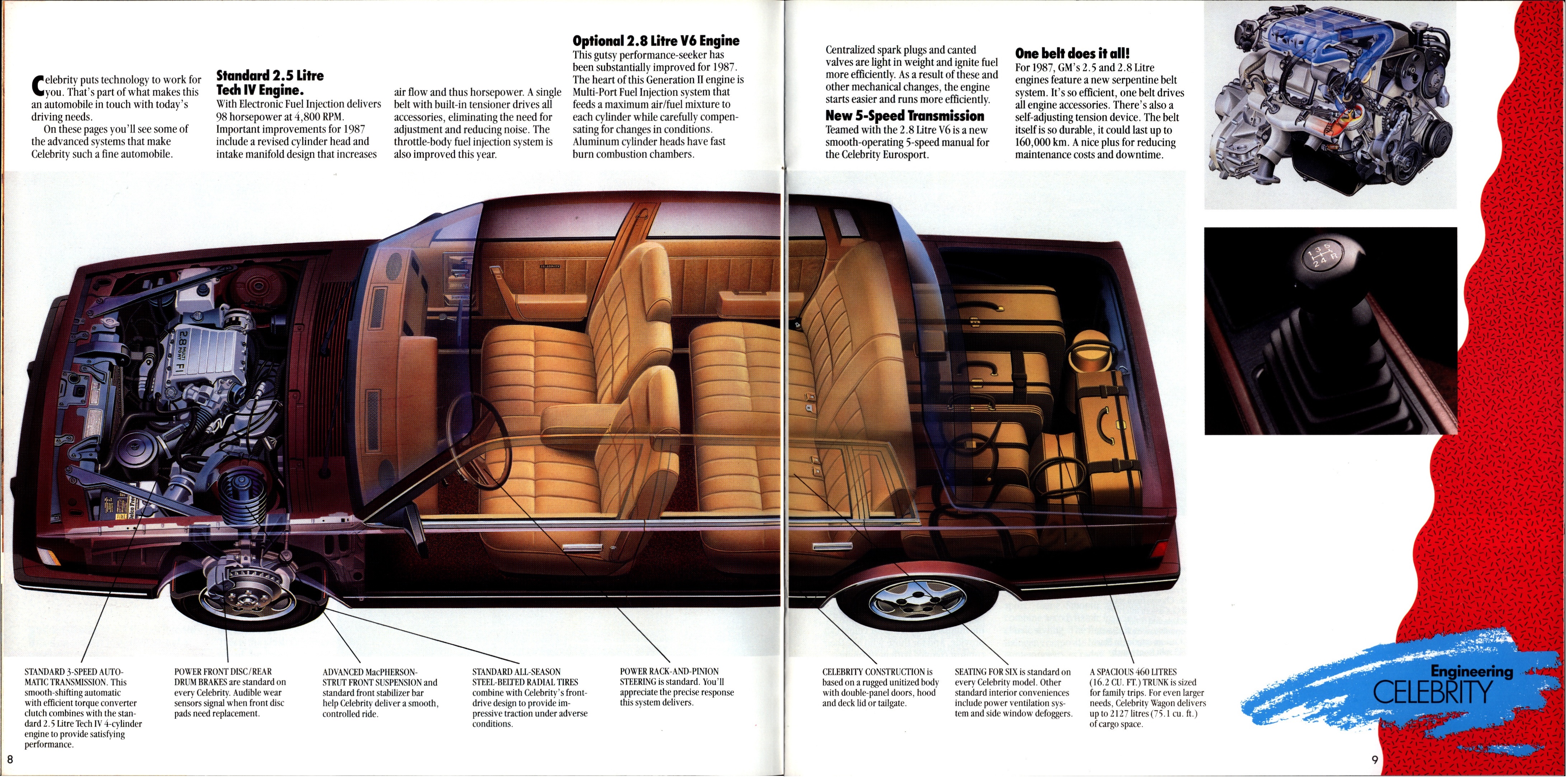 1987 Chevrolet Family Cars Brochure Canada 08-09