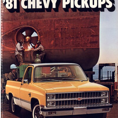 1981 Chevrolet Pickups - Canada 1981 Chevrolet Pickups - Canada