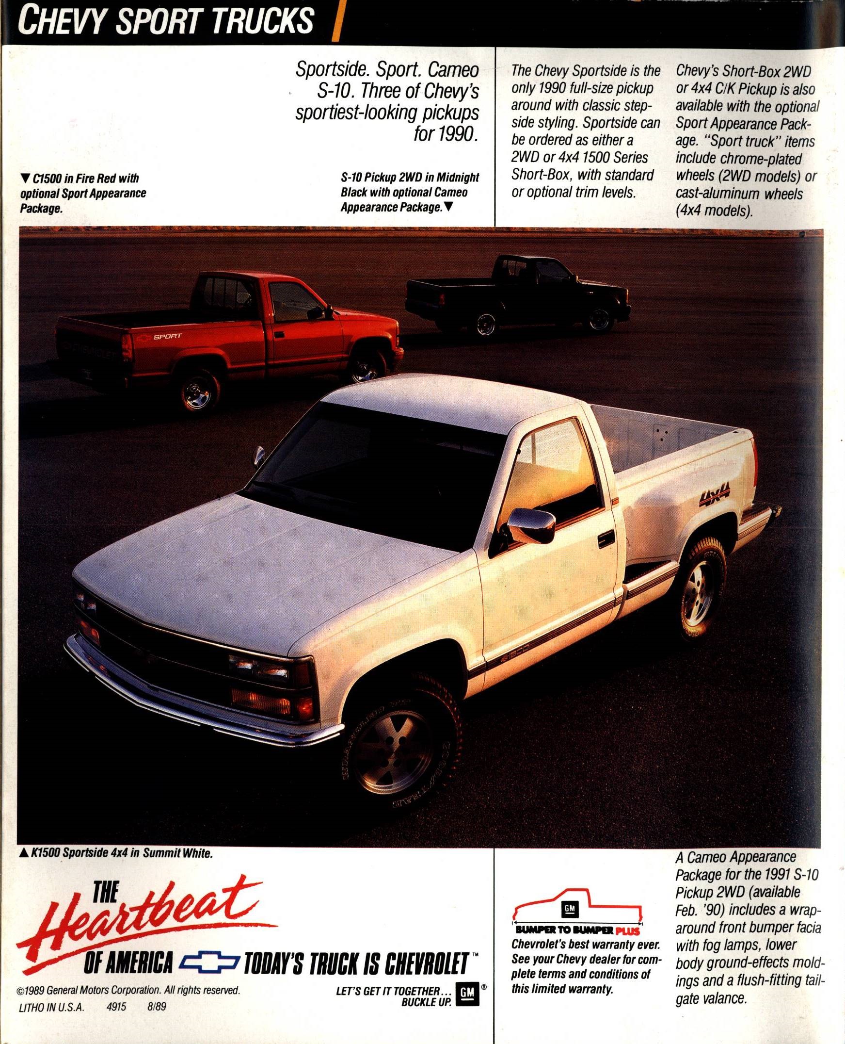 1990 Chevrolet Trucks Foldout 16