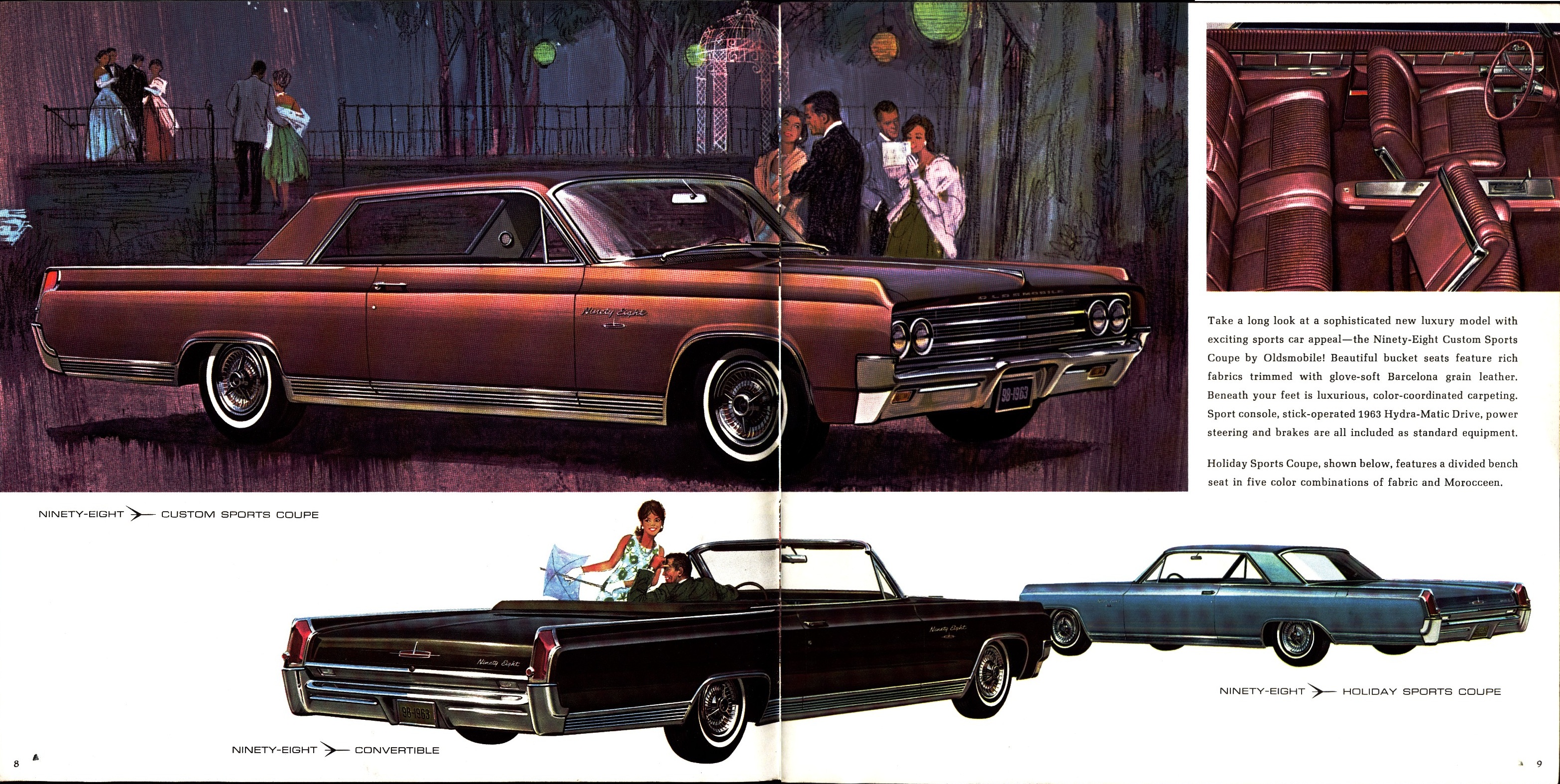 1963 Oldsmobile Full Line Brochure (Cdn) 08-09