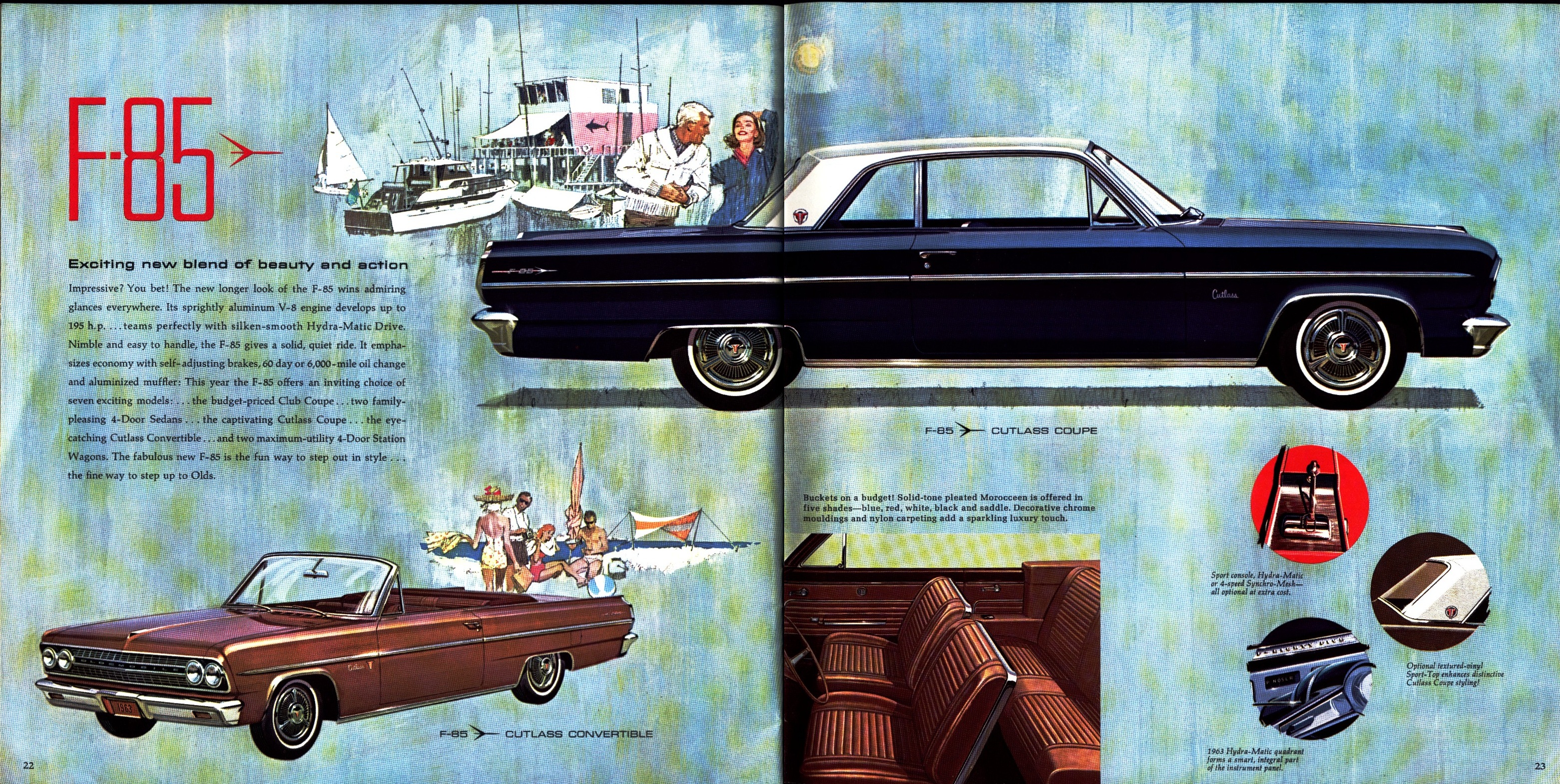 1963 Oldsmobile Full Line Brochure (Cdn) 22-23
