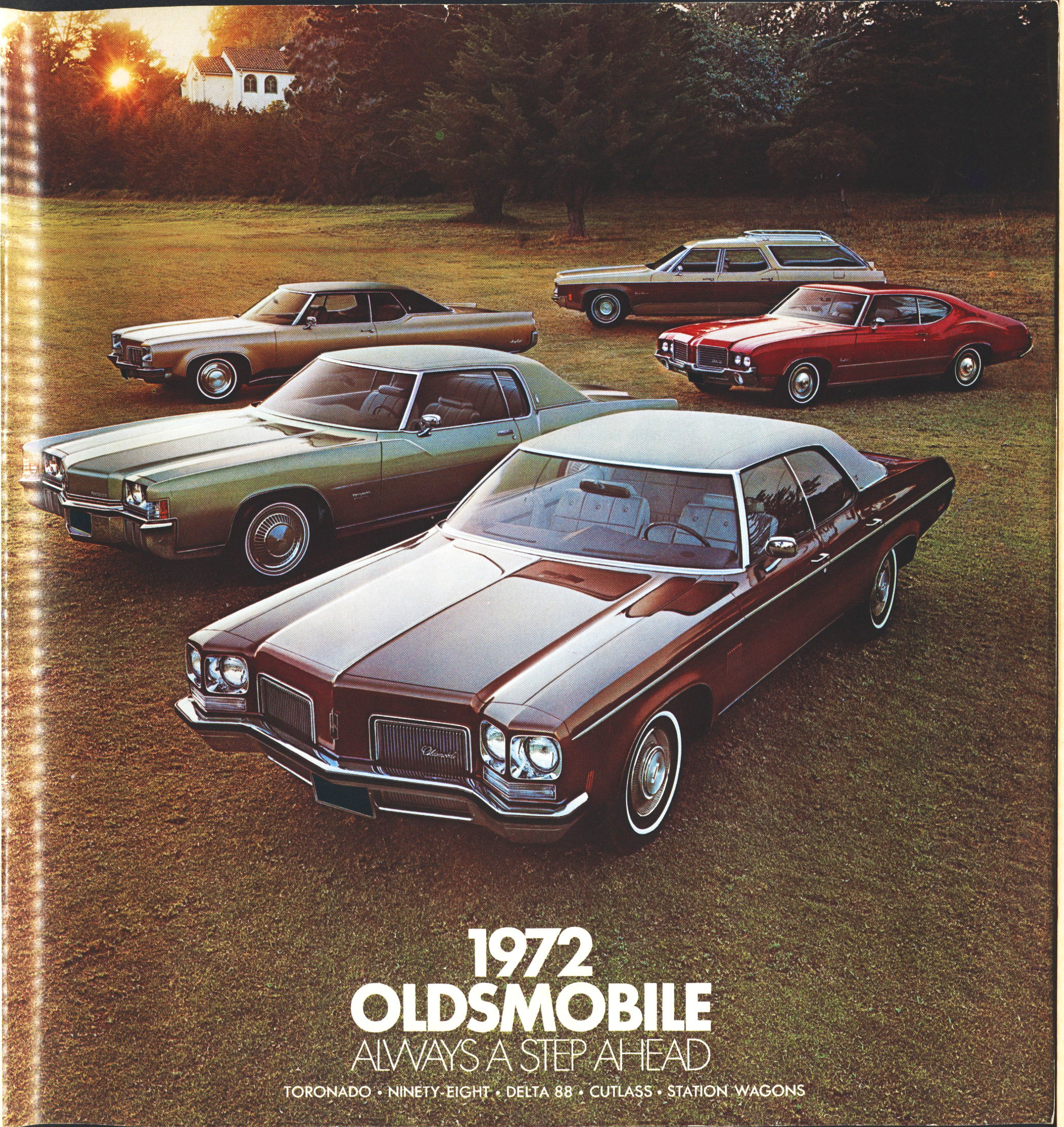 1972 Oldsmobile Full Line Brochure (Cdn-Rev) 01