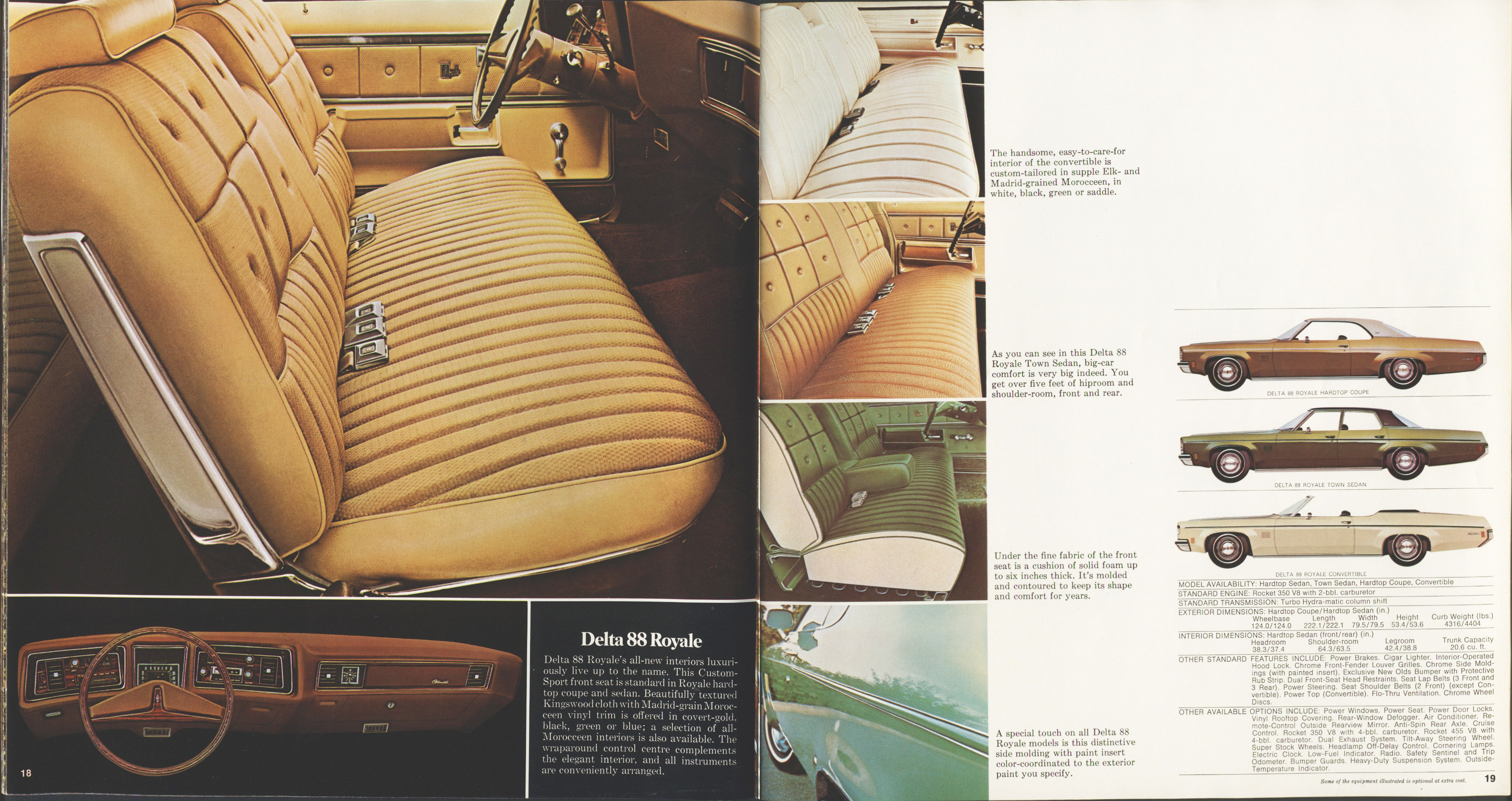 1972 Oldsmobile Full Line Brochure (Cdn-Rev) 18-19