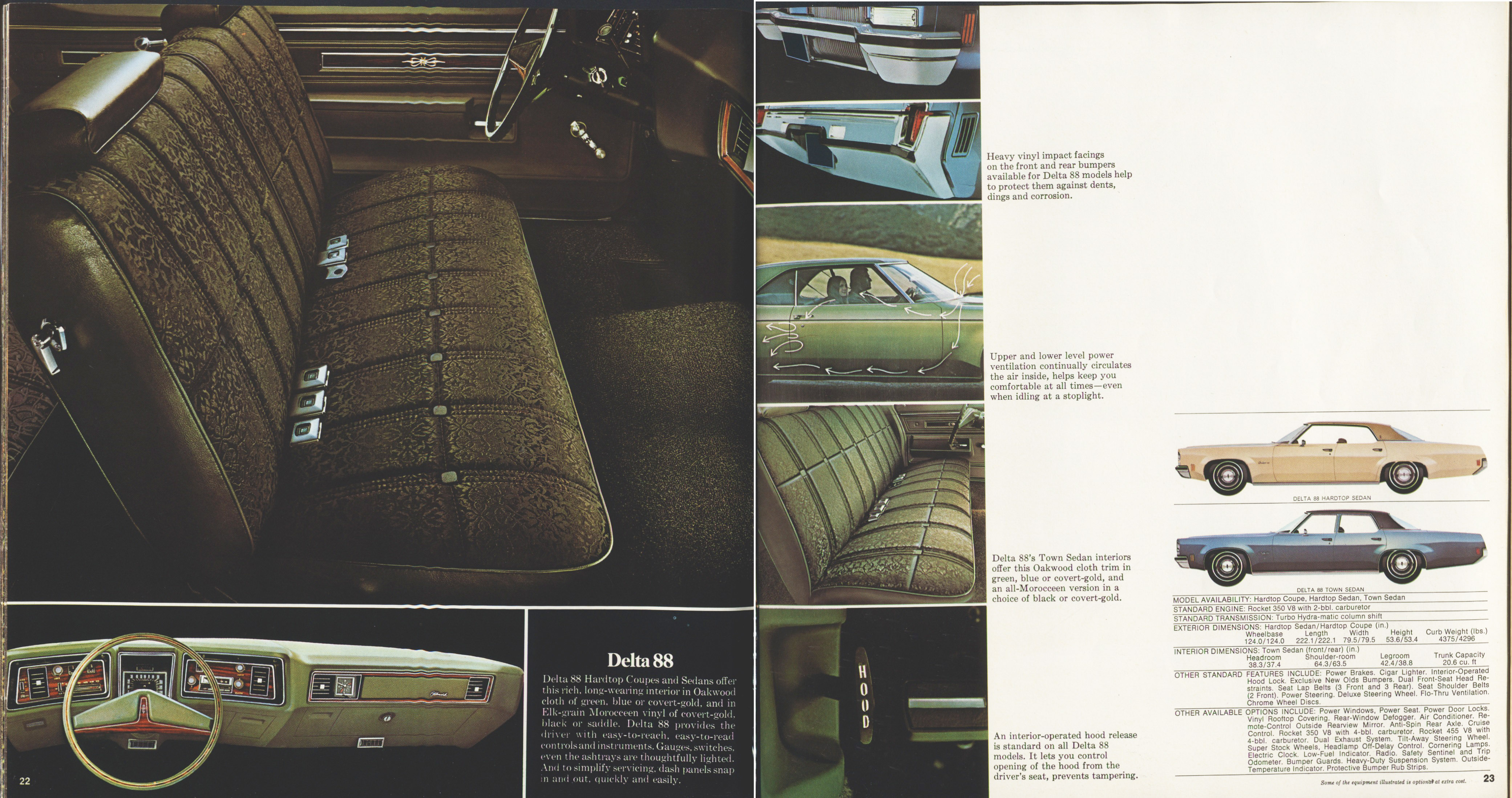 1972 Oldsmobile Full Line Brochure (Cdn-Rev) 22-23
