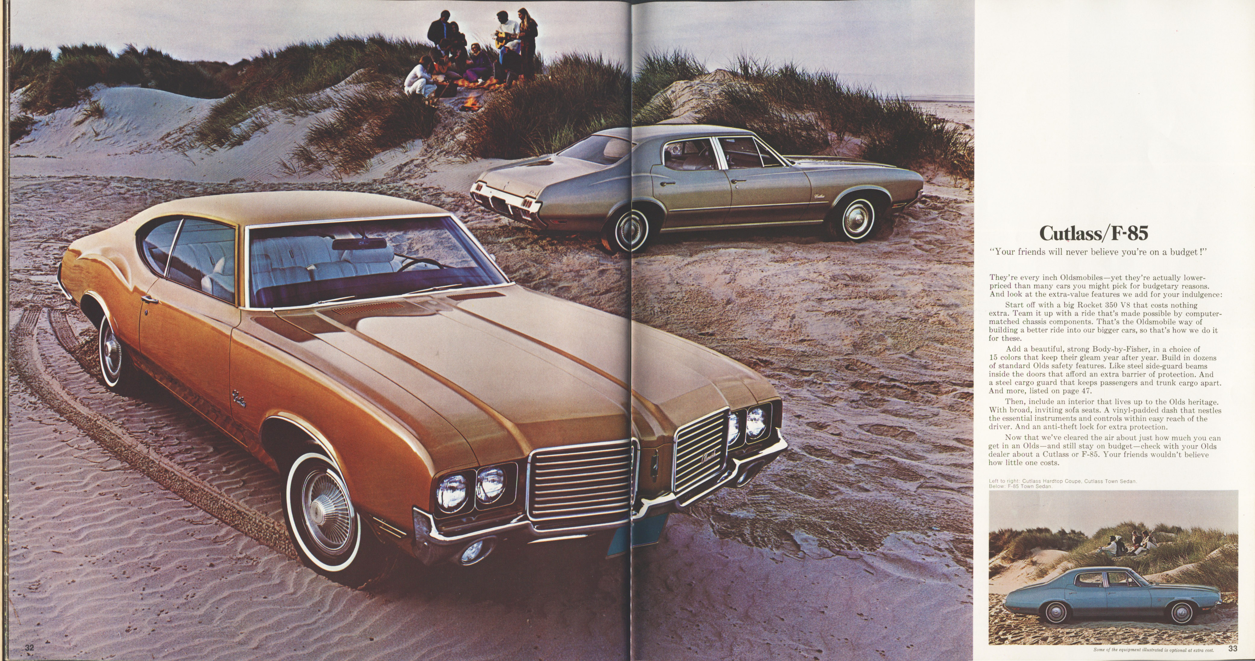 1972 Oldsmobile Full Line Brochure (Cdn-Rev) 32-33