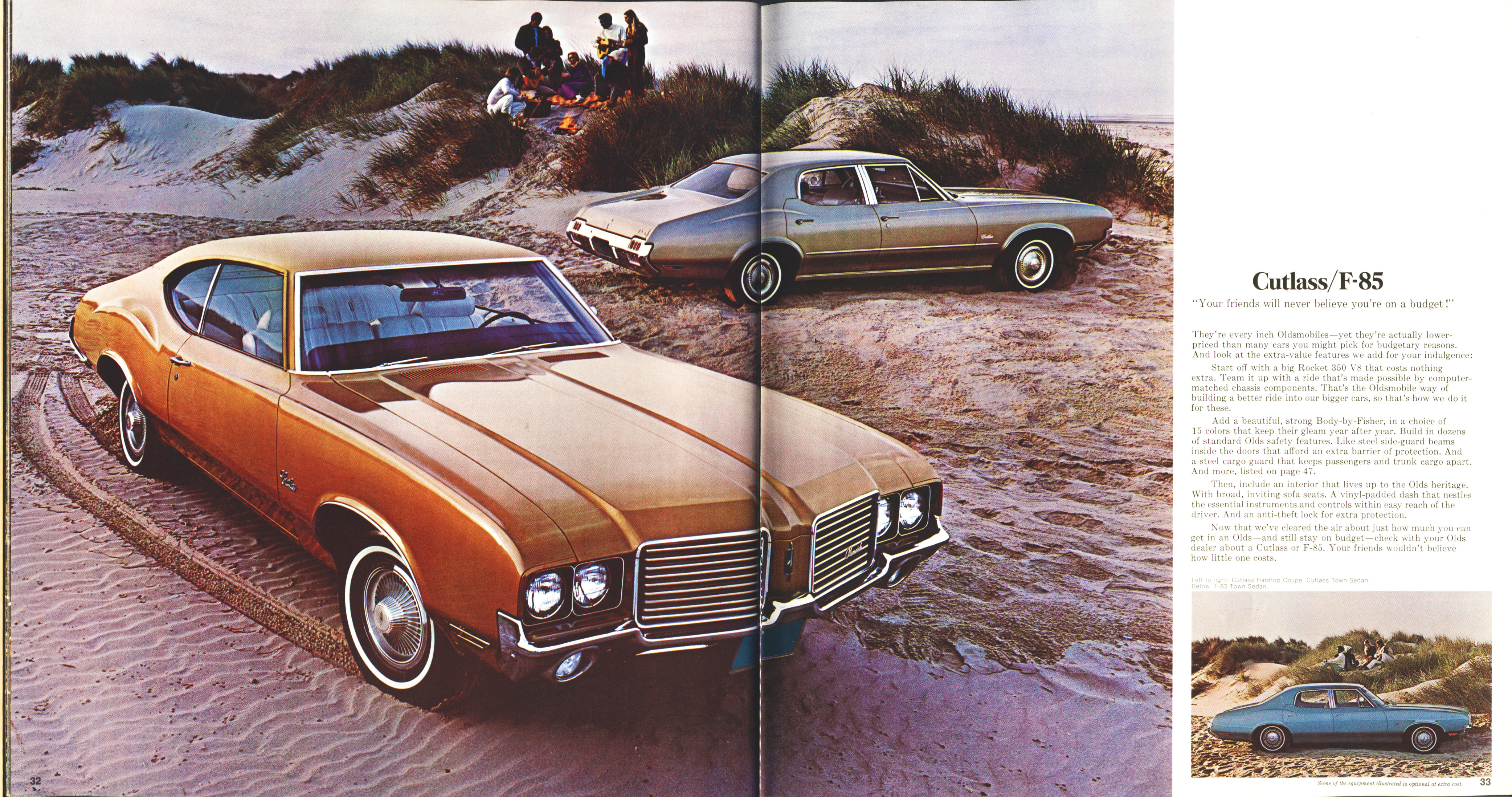 1972 Oldsmobile Full Line Brochure (Cdn-Rev) 32-33_1