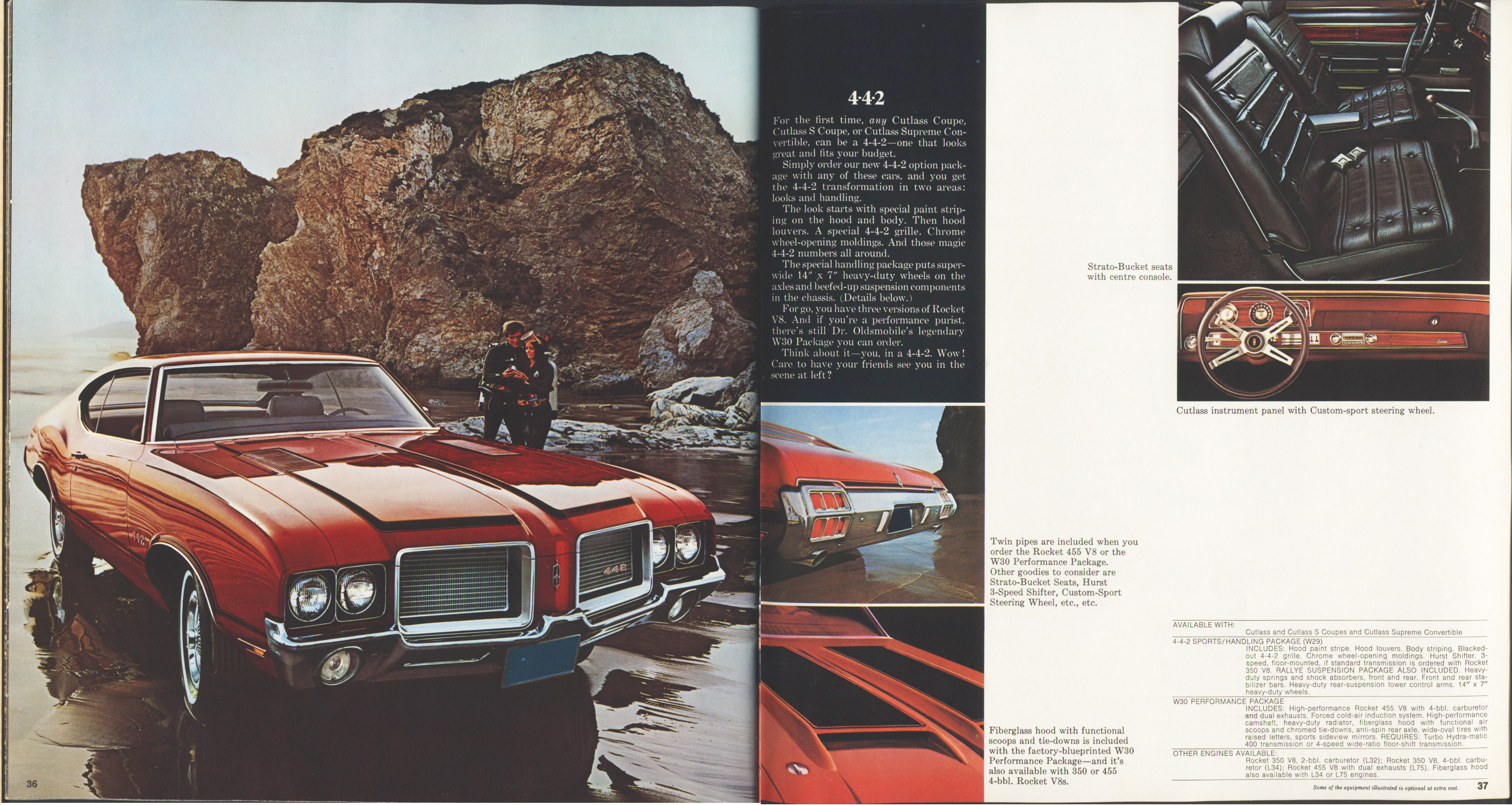 1972 Oldsmobile Full Line Brochure (Cdn-Rev) 36-37