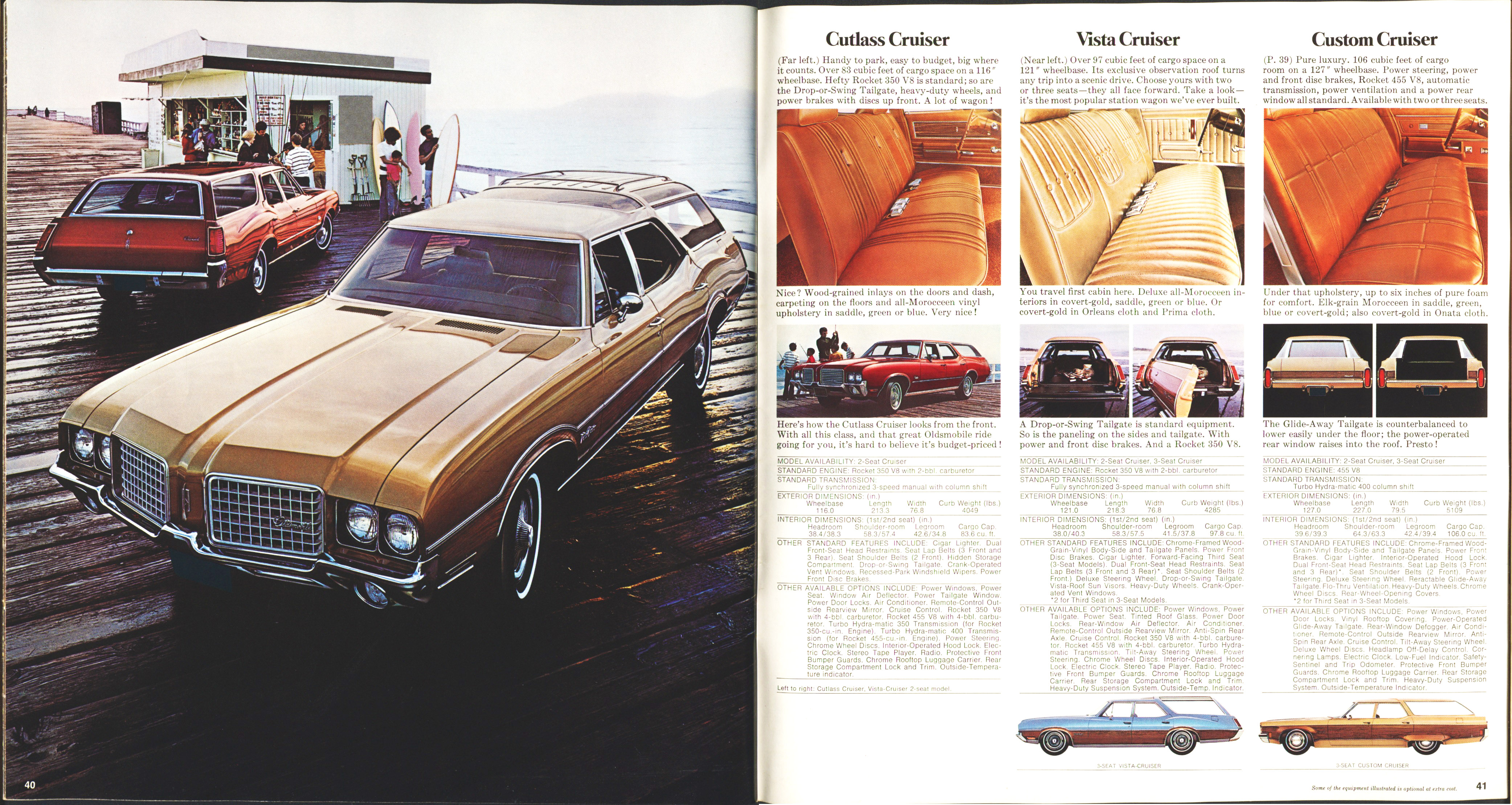 1972 Oldsmobile Full Line Brochure (Cdn-Rev) 40-41