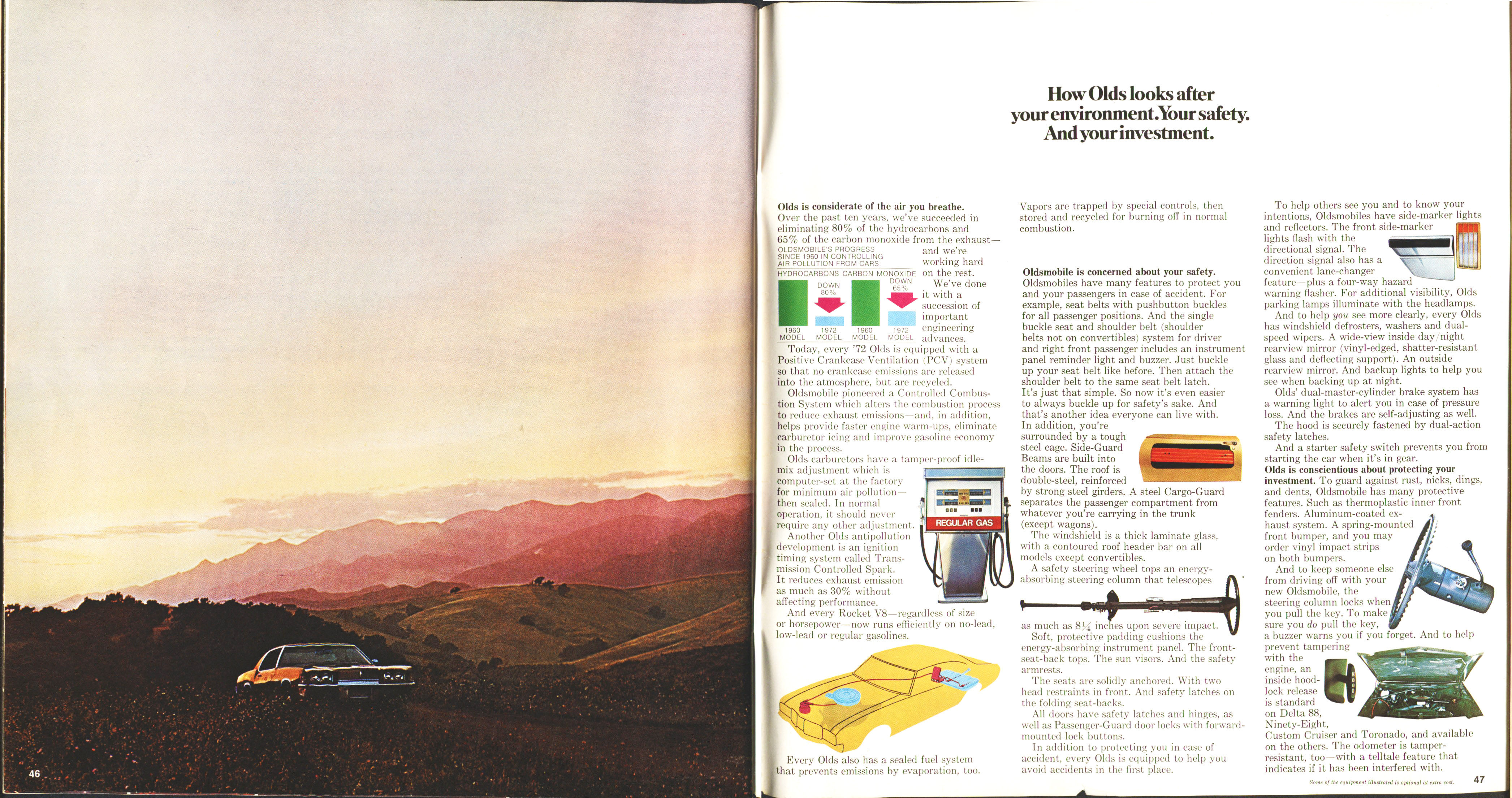 1972 Oldsmobile Full Line Brochure (Cdn-Rev) 46-47