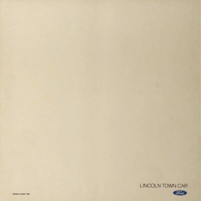 1984 Lincoln Town Car Brochure (Cdn-Fr) 20