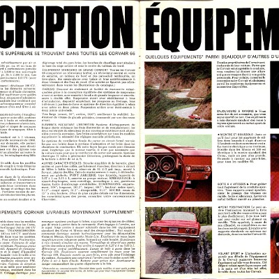 1966 Chevrolet Corvair Canada French 10-11