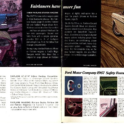 1967 Ford Fairlane Brochure Canada 14-15