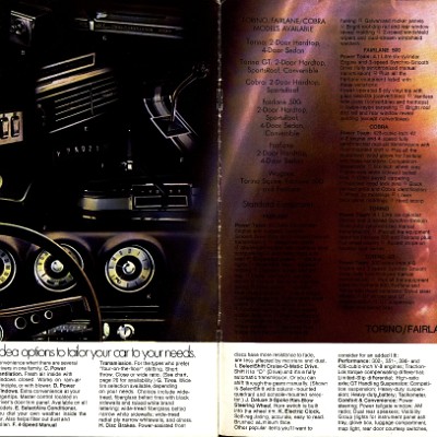 1969 Ford Torino & Fairlane Brochure Canada 18-19