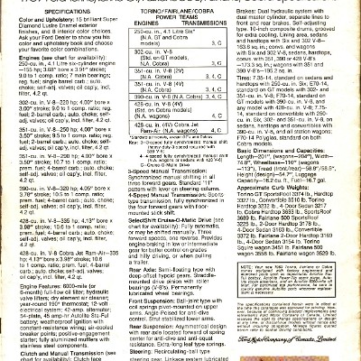 1969 Ford Torino & Fairlane Brochure Canada 20