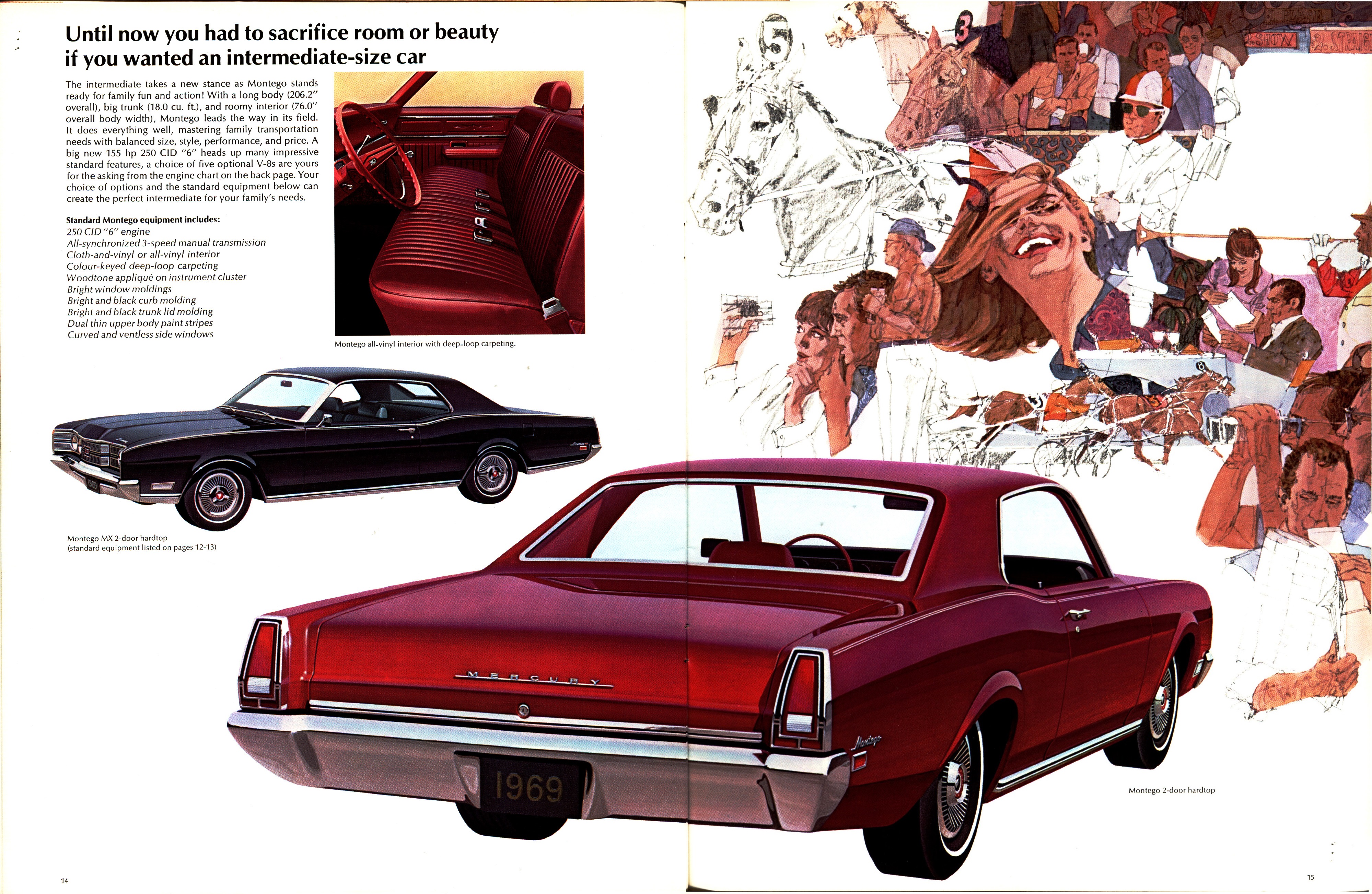 1969 Mercury Montego Brochure Canada 14-15