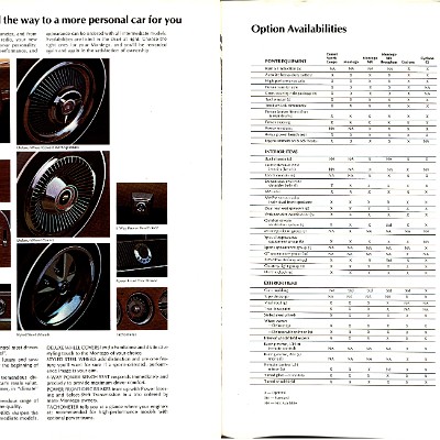 1969 Mercury Montego Brochure Canada 18-19