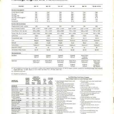 1969 Mercury Montego Brochure Canada 20