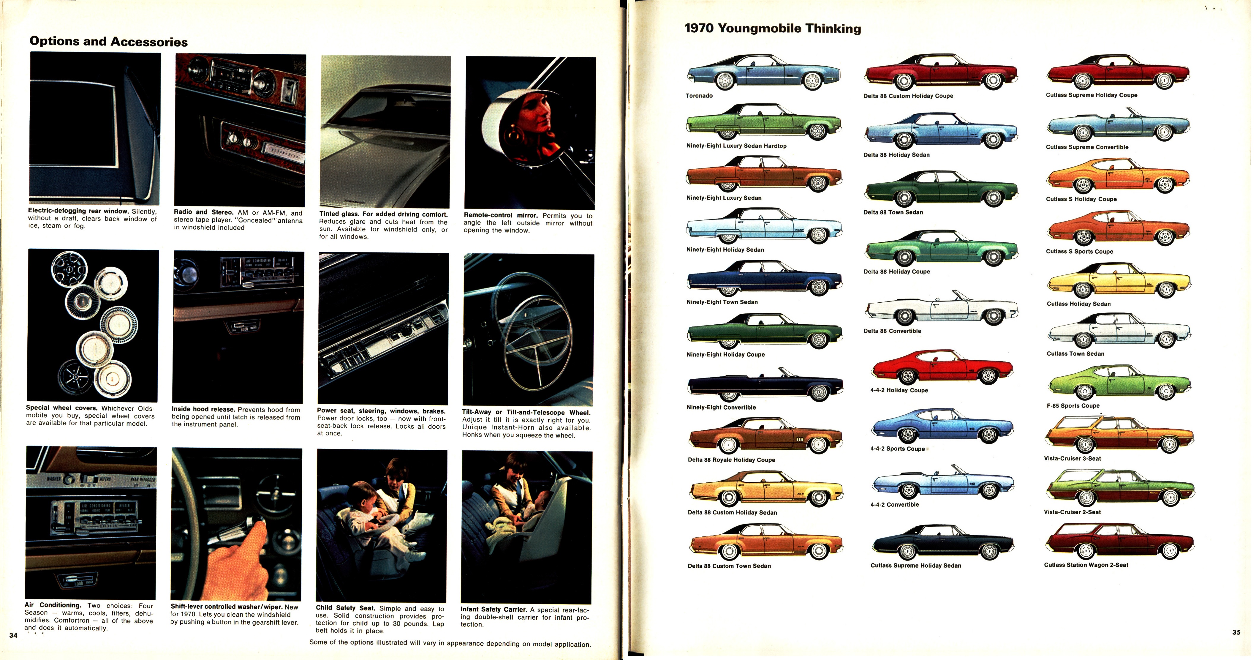 1970 Oldsmobile Full Line Brochure Canada 34-35