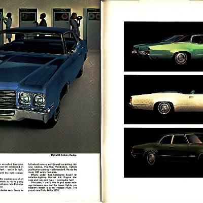 1970 Oldsmobile Full Line Brochure Canada 30-31