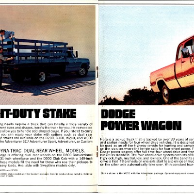 1975 Dodge Pickups Brochure 08-09