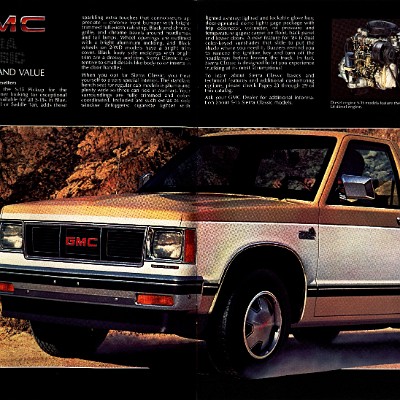 1984 GMC S-15 Pickups Brochure 12-13