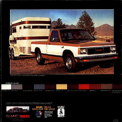 1984 GMC S-15 Pickups Brochure 30