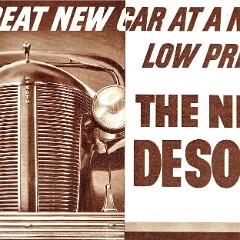 1937 DeSoto Sepia 1937 DeSoto Sepia