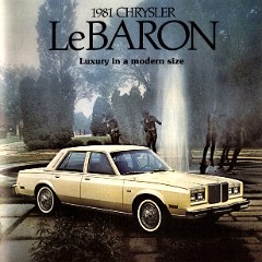1981 Chrysler LeBaron - Canada 1981 Chrysler LeBaron - Canada