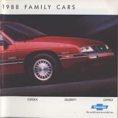 1988 Chevrolet Family Cars - Canada 1988 Chevrolet Family Cars - Canada