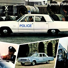 1967 Plymouth Police Cars