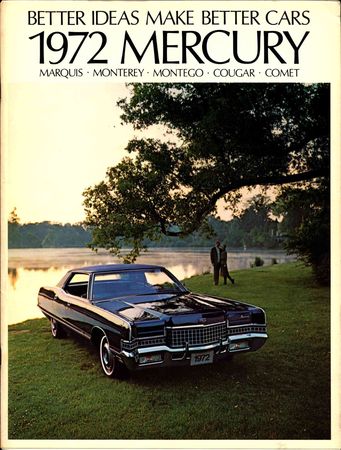 1972 Mercury Full Line Prestige Brochure 00