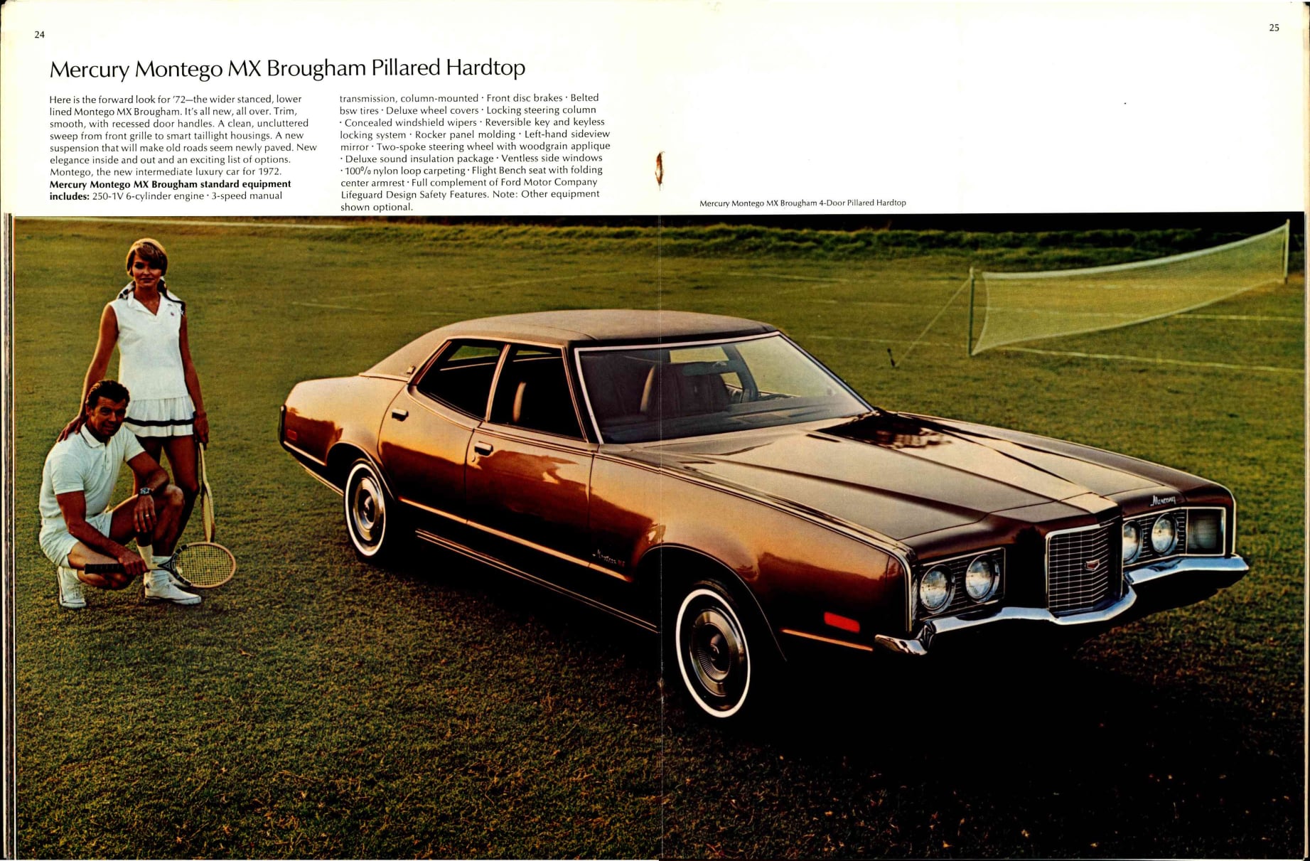 1972 Mercury Full Line Prestige Brochure 24-25
