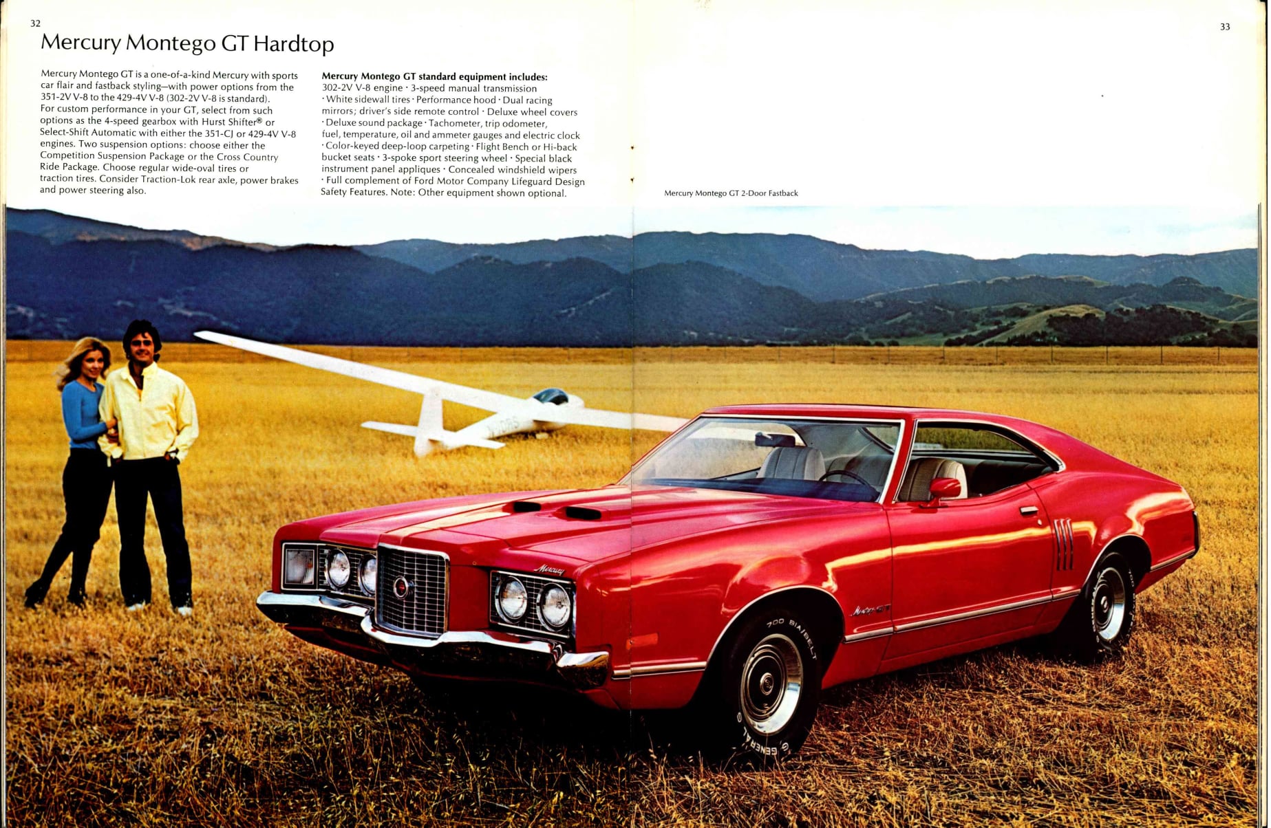 1972 Mercury Full Line Prestige Brochure 32-33