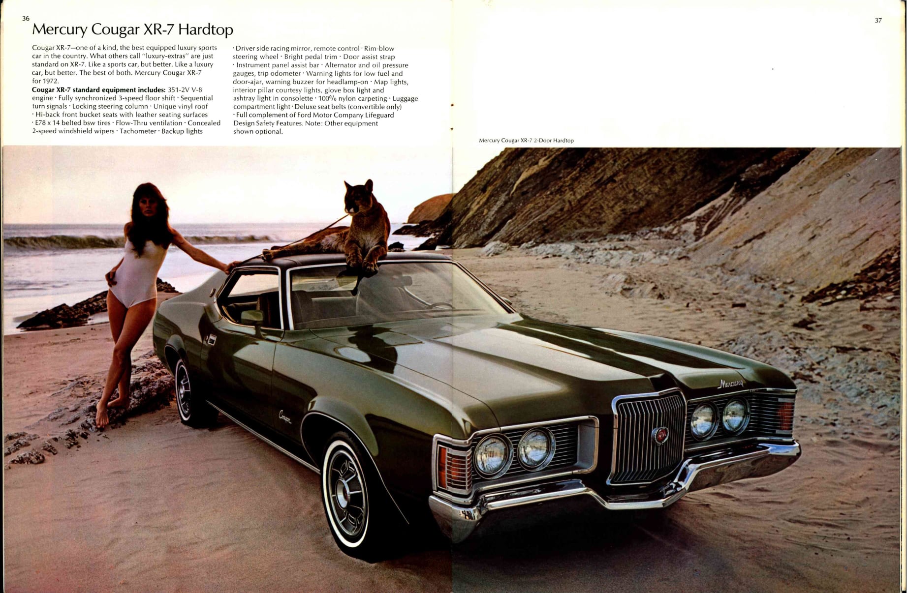 1972 Mercury Full Line Prestige Brochure 36-37
