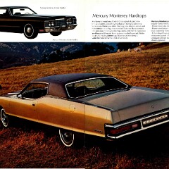 1972 Mercury Full Line Prestige Brochure 18-19