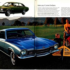 1972 Mercury Full Line Prestige Brochure 42-43