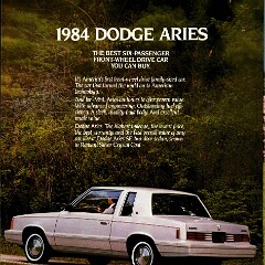 1984 Dodge Aries Brochure 02