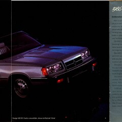 1986 Dodge 600 Brochure 03-04-05