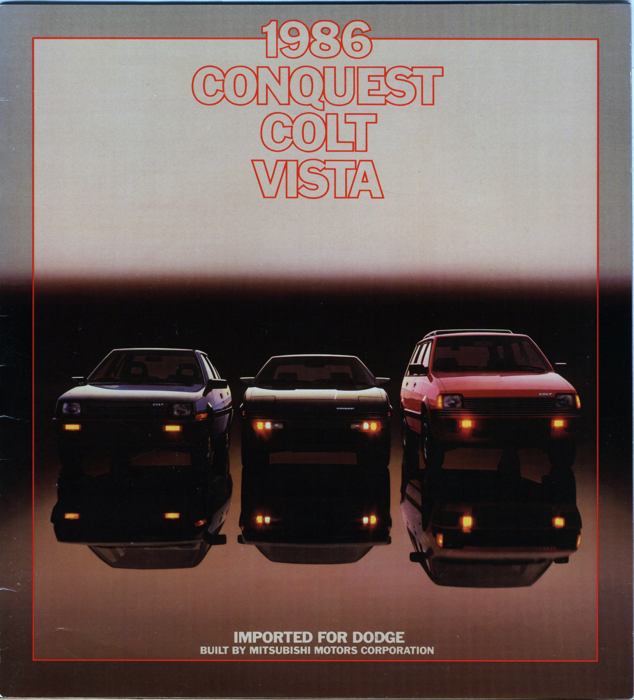 1986 Dodge Imports Prestige Brochure 01