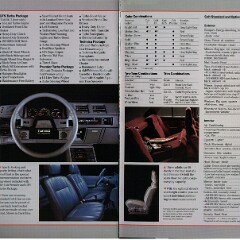 1986 Dodge Imports Prestige Brochure 22-23