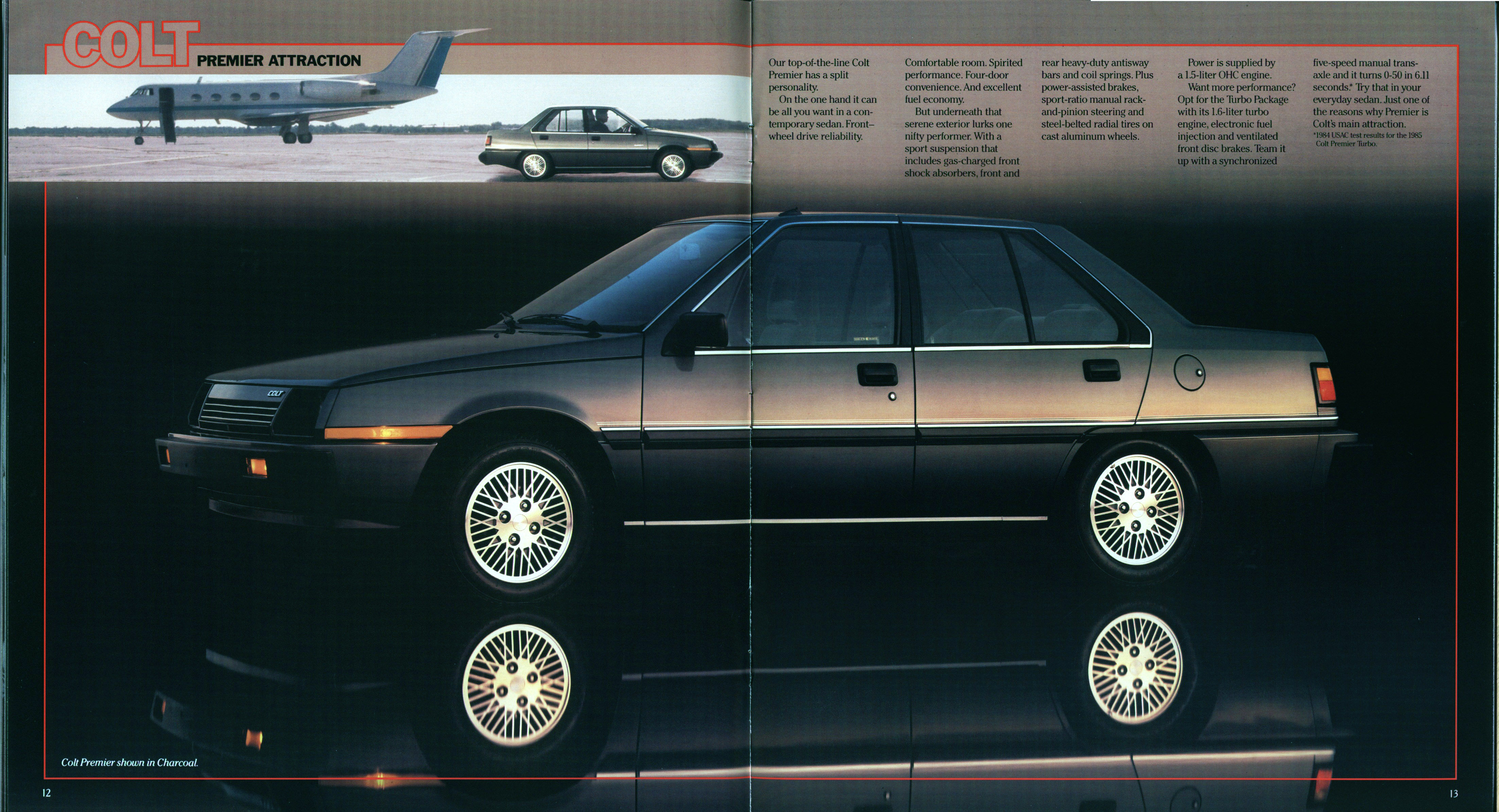 1986 Plymouth Imports Prestige Brochure 12-13
