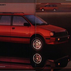 1986 Plymouth Imports Prestige Brochure 26-27