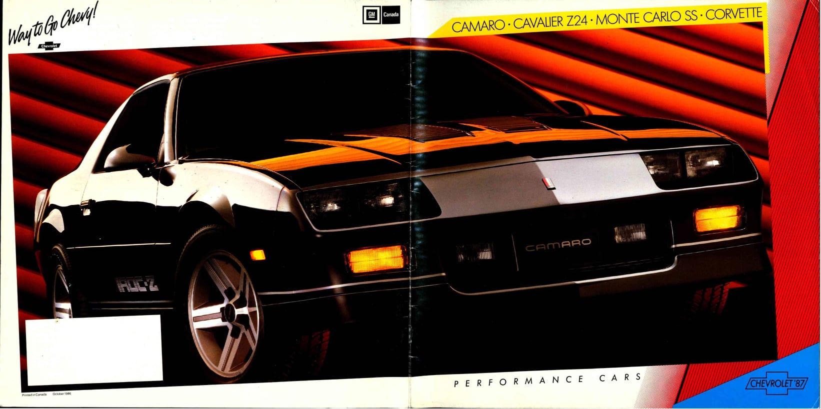 1987 Chevrolet Performance Cars brochure (Cdn) 28-01