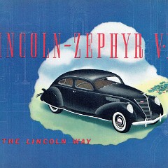 1937 Lincoln Zephyr Folder 6-37